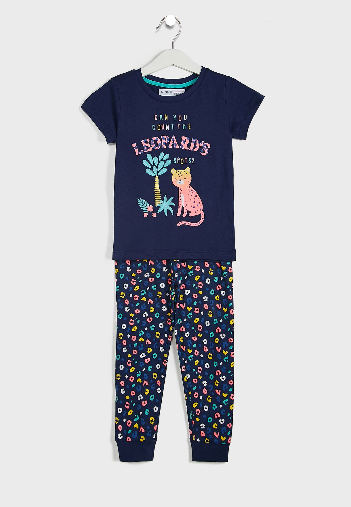 Kids Leopard Print Pyjama Set