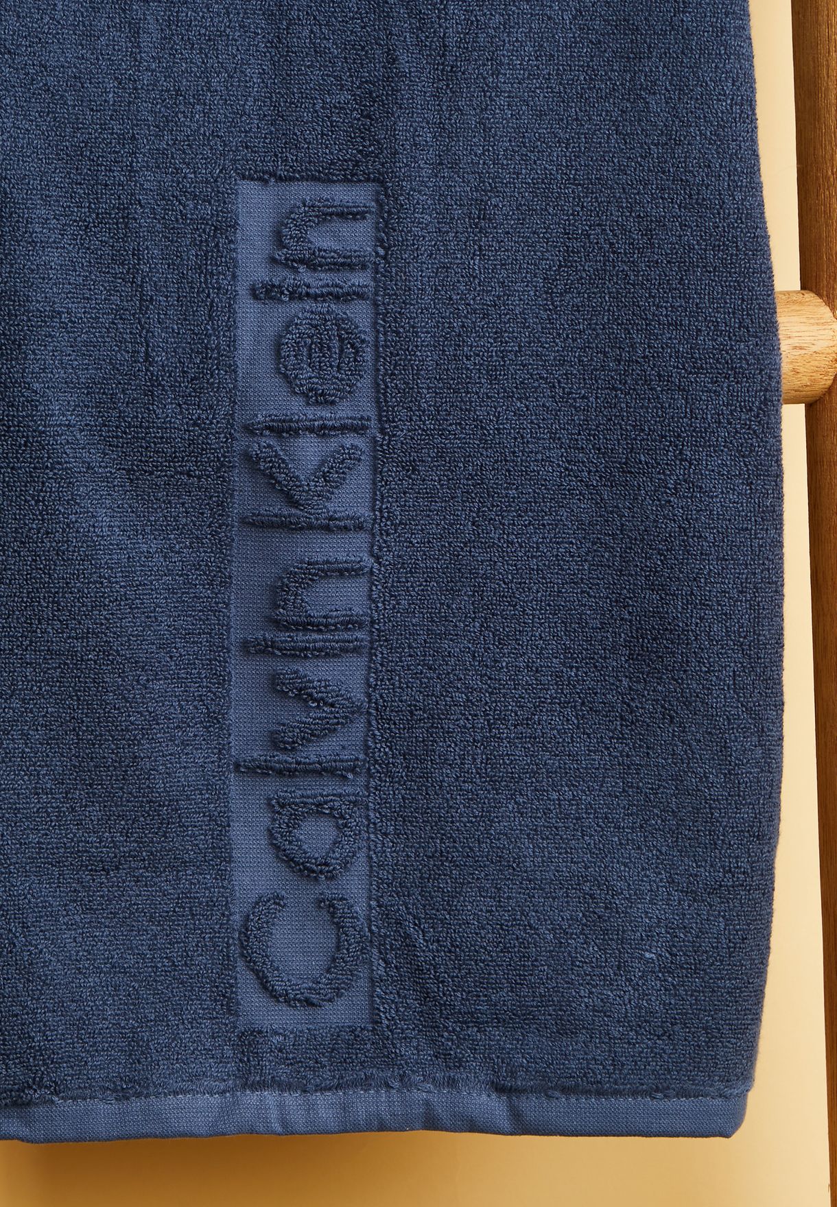 Dark Denim Logo Hand Towel 50X100Cm