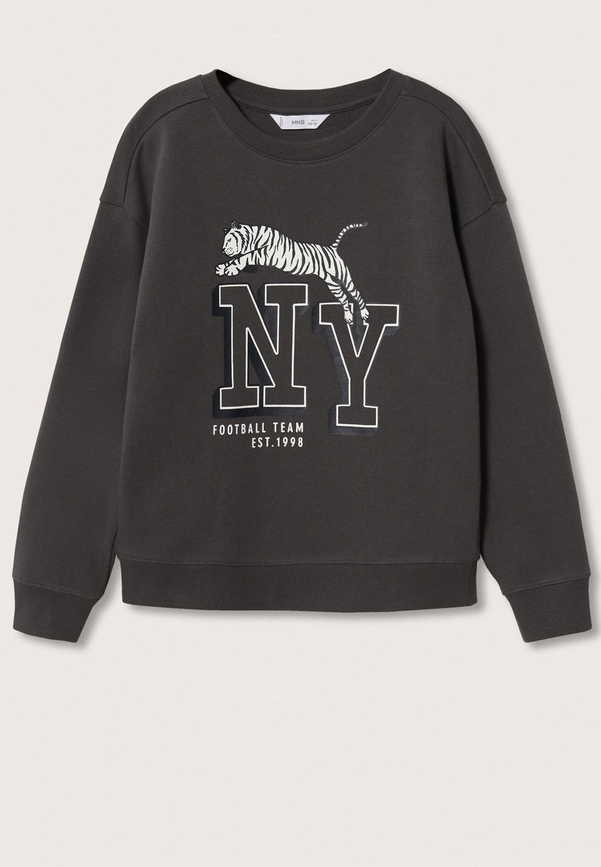 Kids Tiger Print Sweatshirt