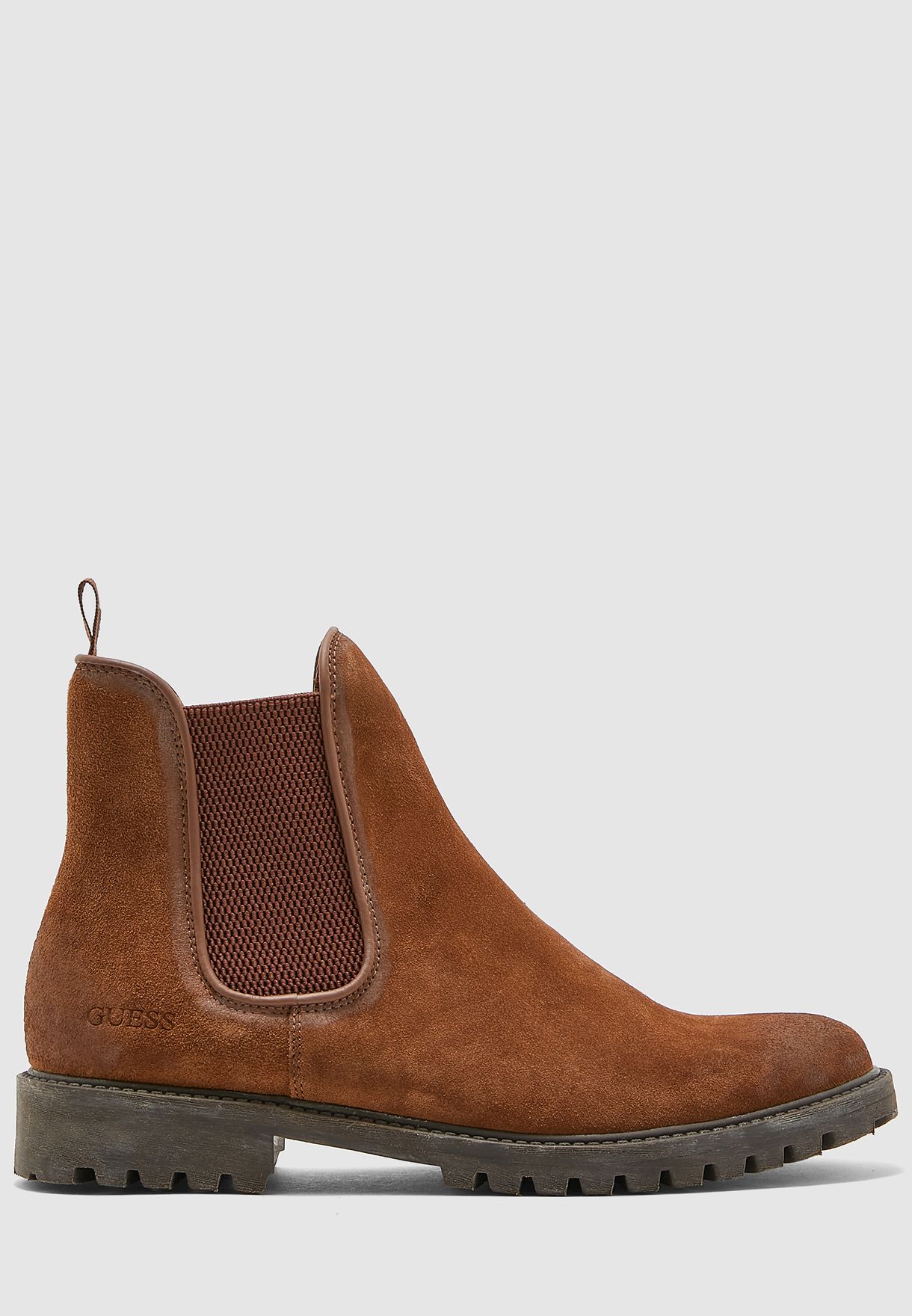 guess brown boots men