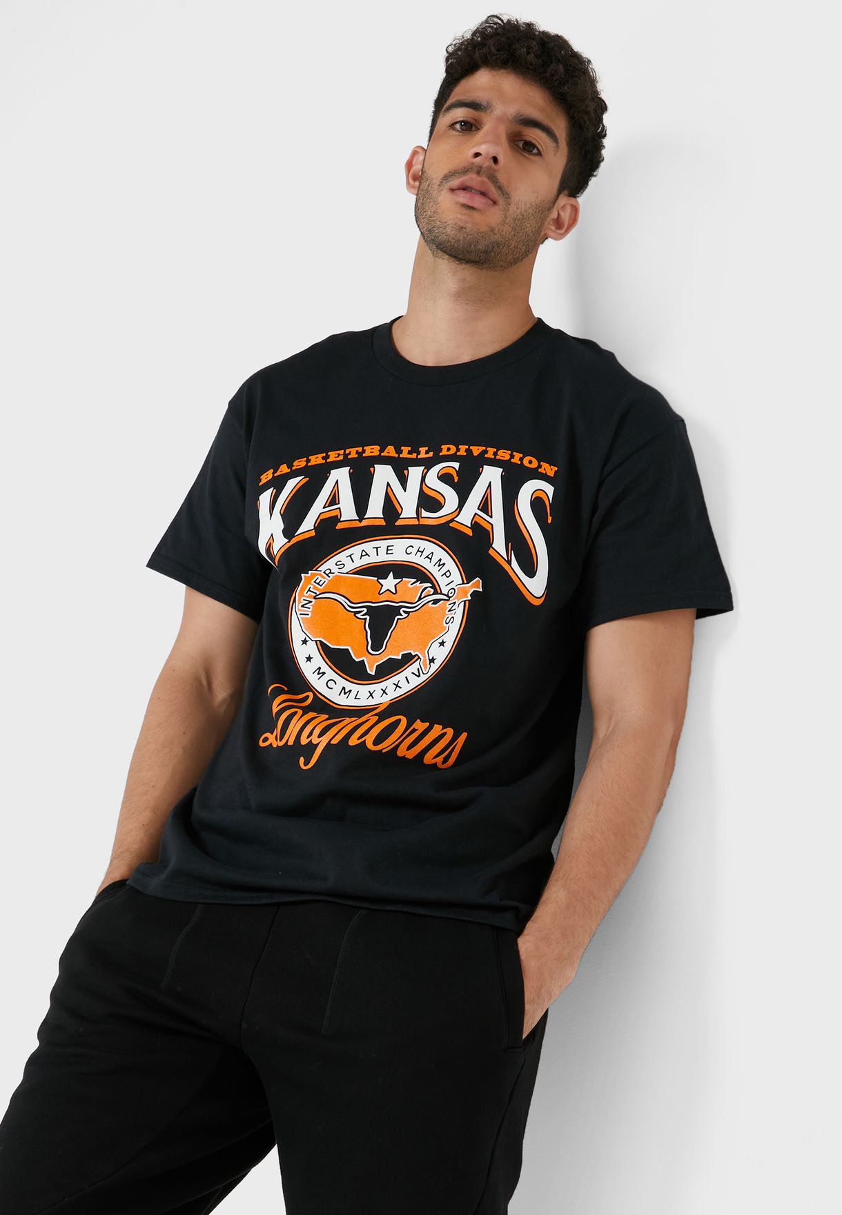 Kansas Crew Neck T-Shirt