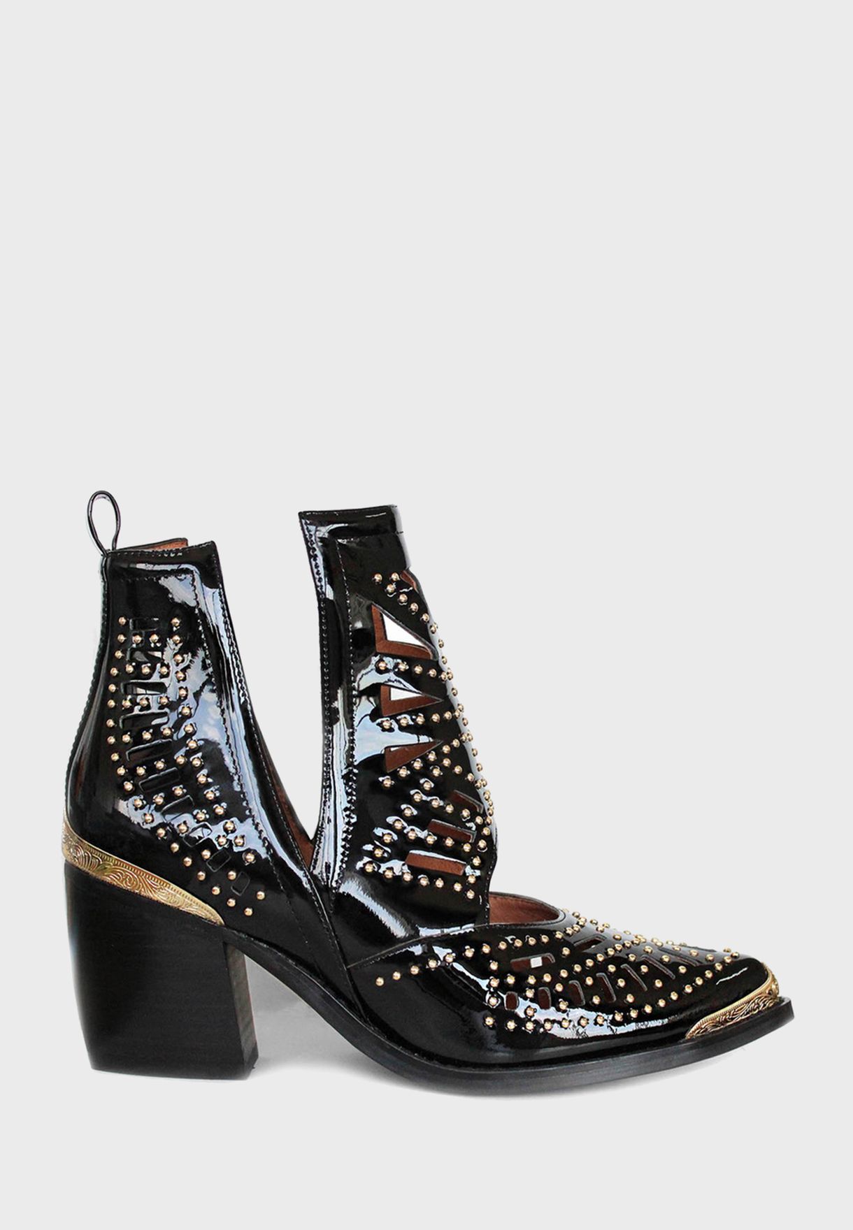 jeffrey campbell sport block heel bootie