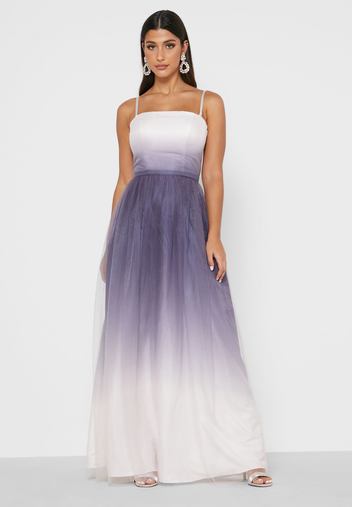 Louise Pleated Tie Die Dress