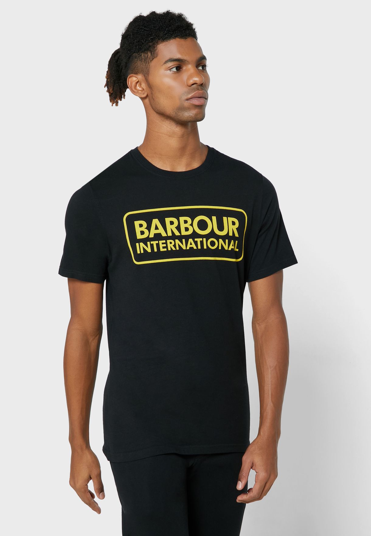barbour black t shirt