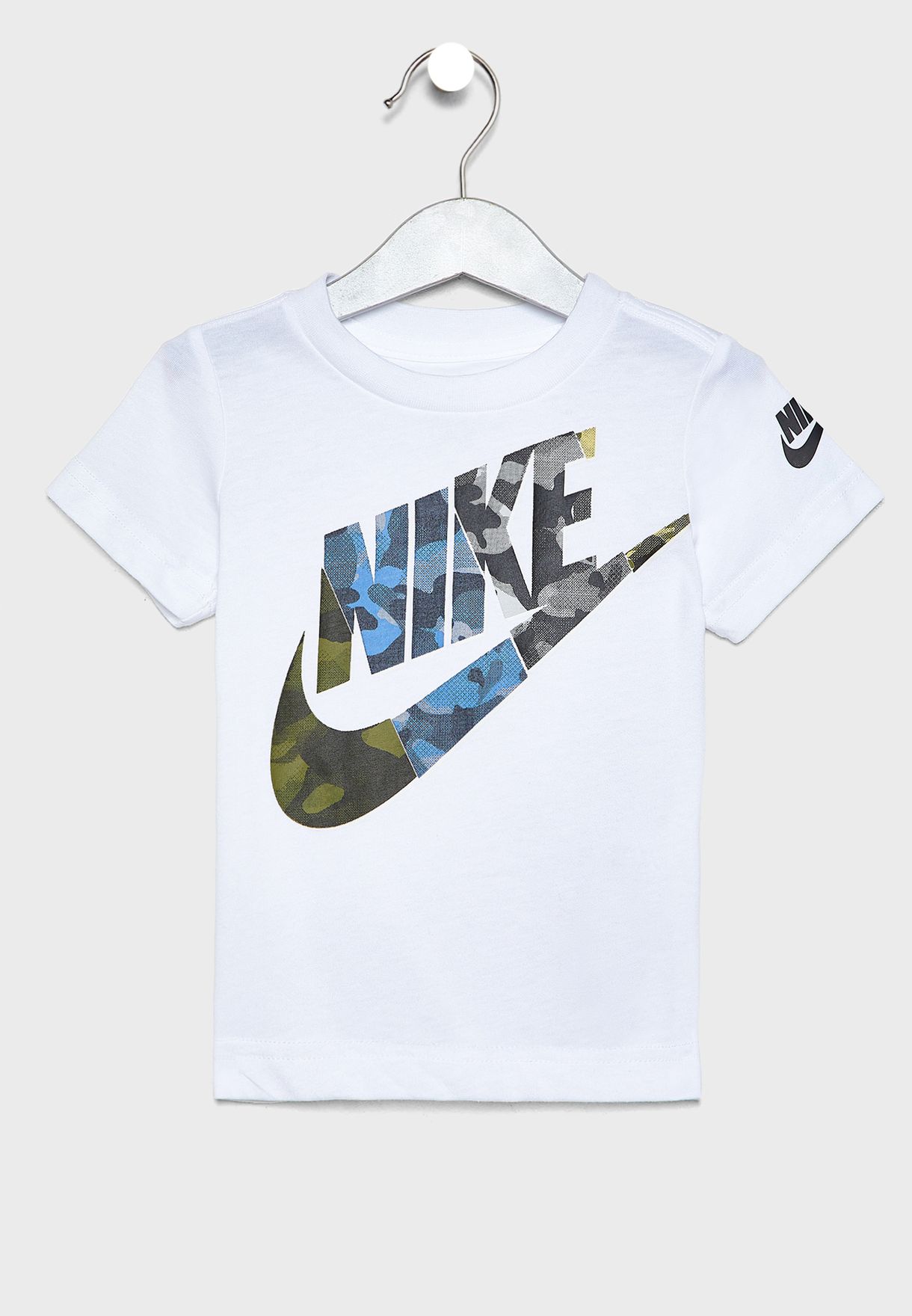 Buy Nike white Infant Camo 95 T-Shirt 