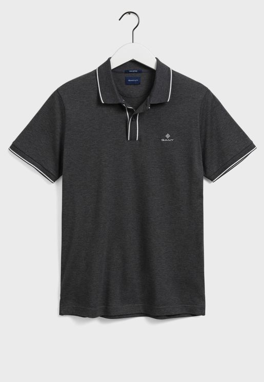 Contrast Tipped Polo