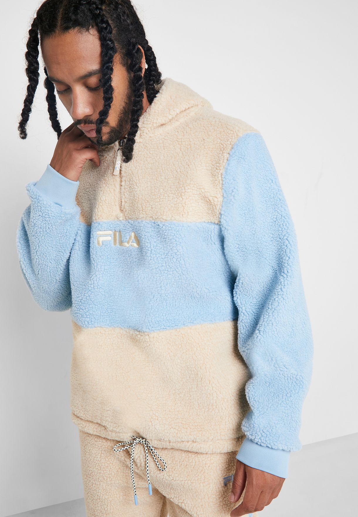 fila sherpa sweater