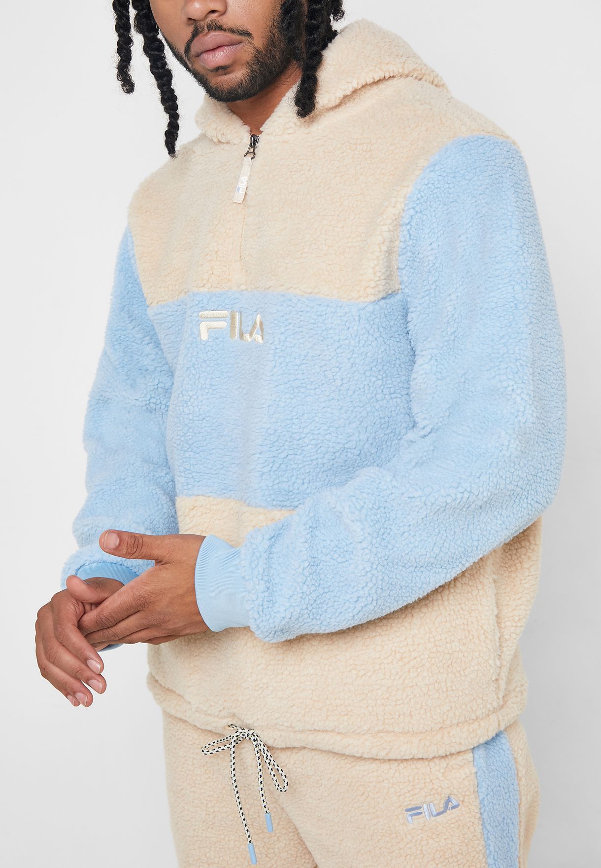 Fila bruno sherpa hoodie sale