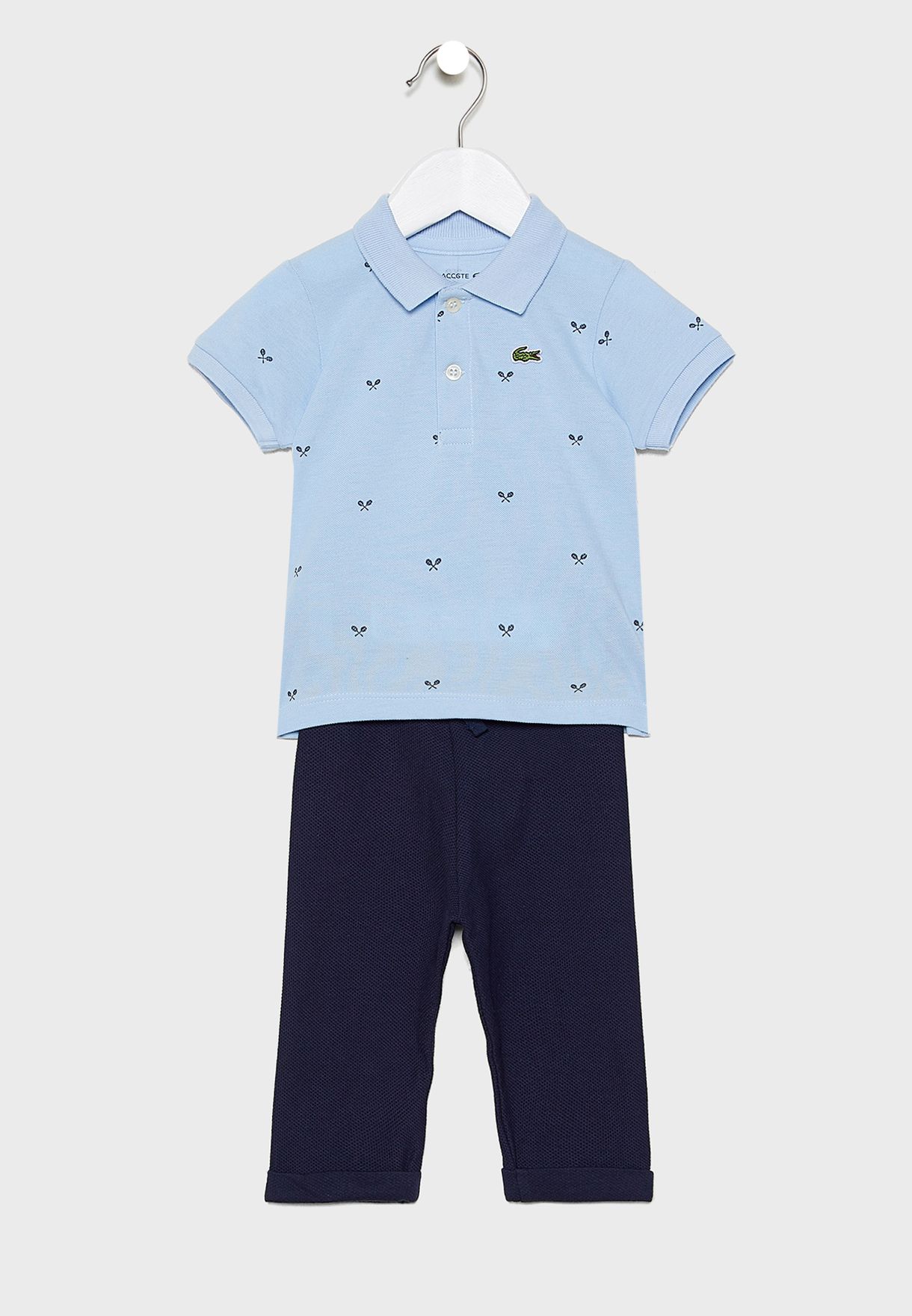 lacoste baby boy gift set