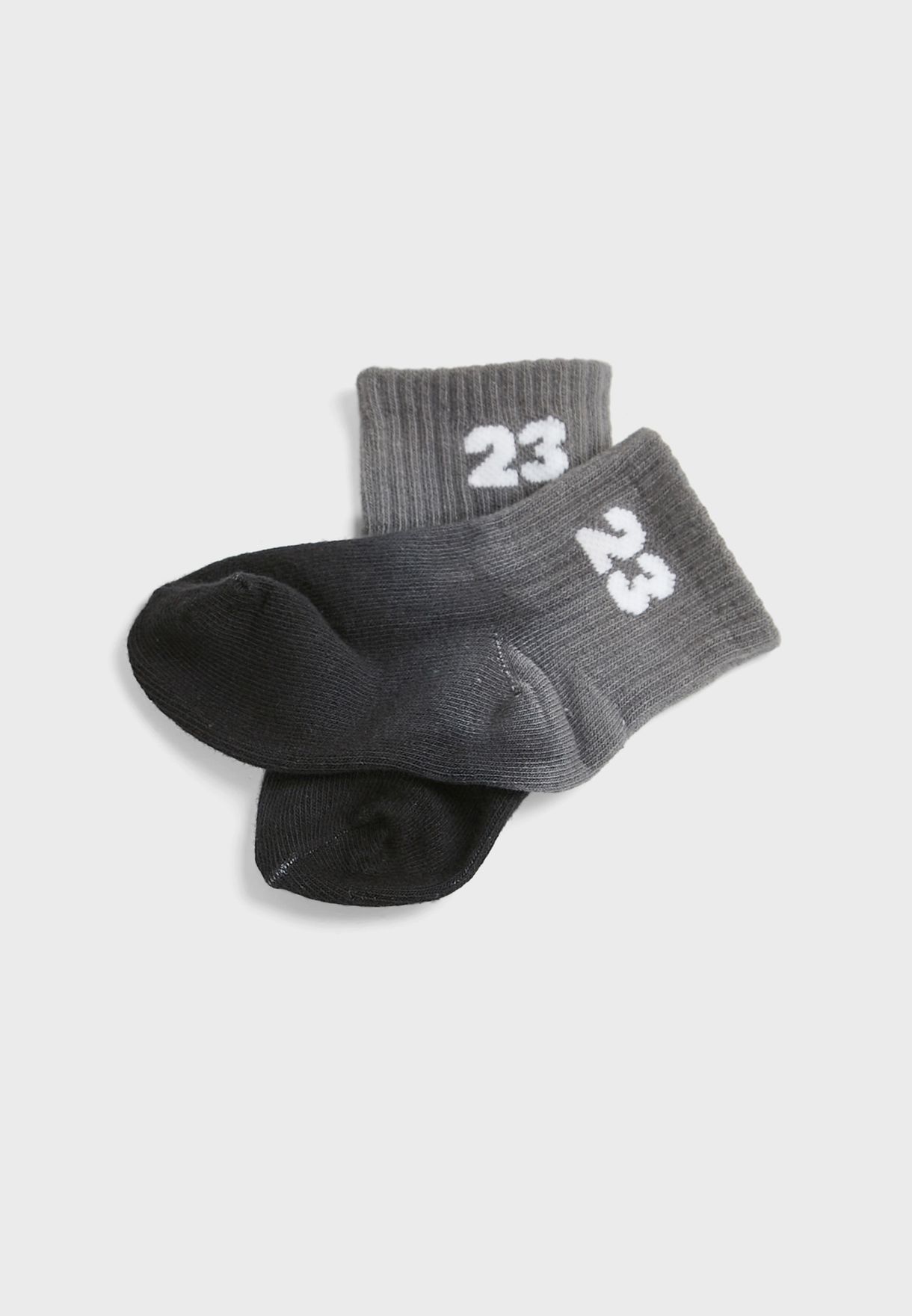 Infant 3 Pack Gripper Ankle Socks