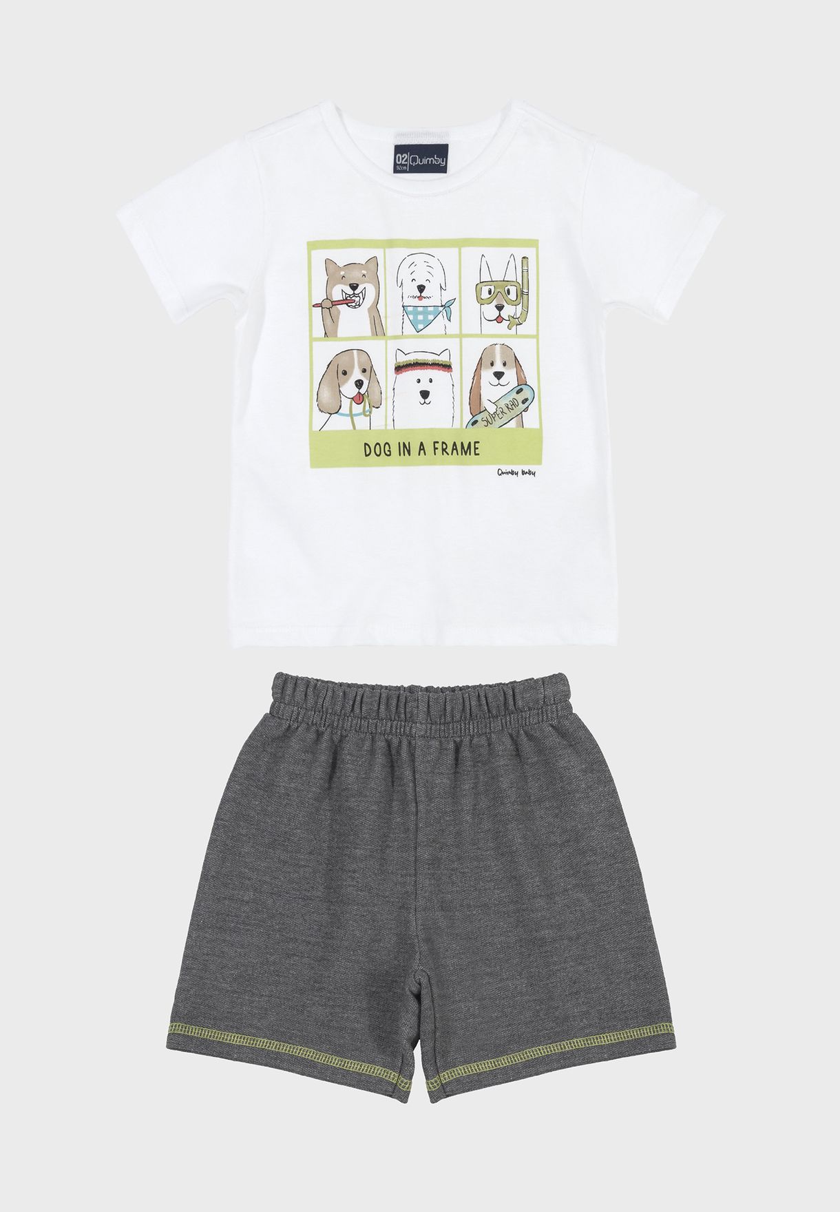 Infant Printed Causal Short Set