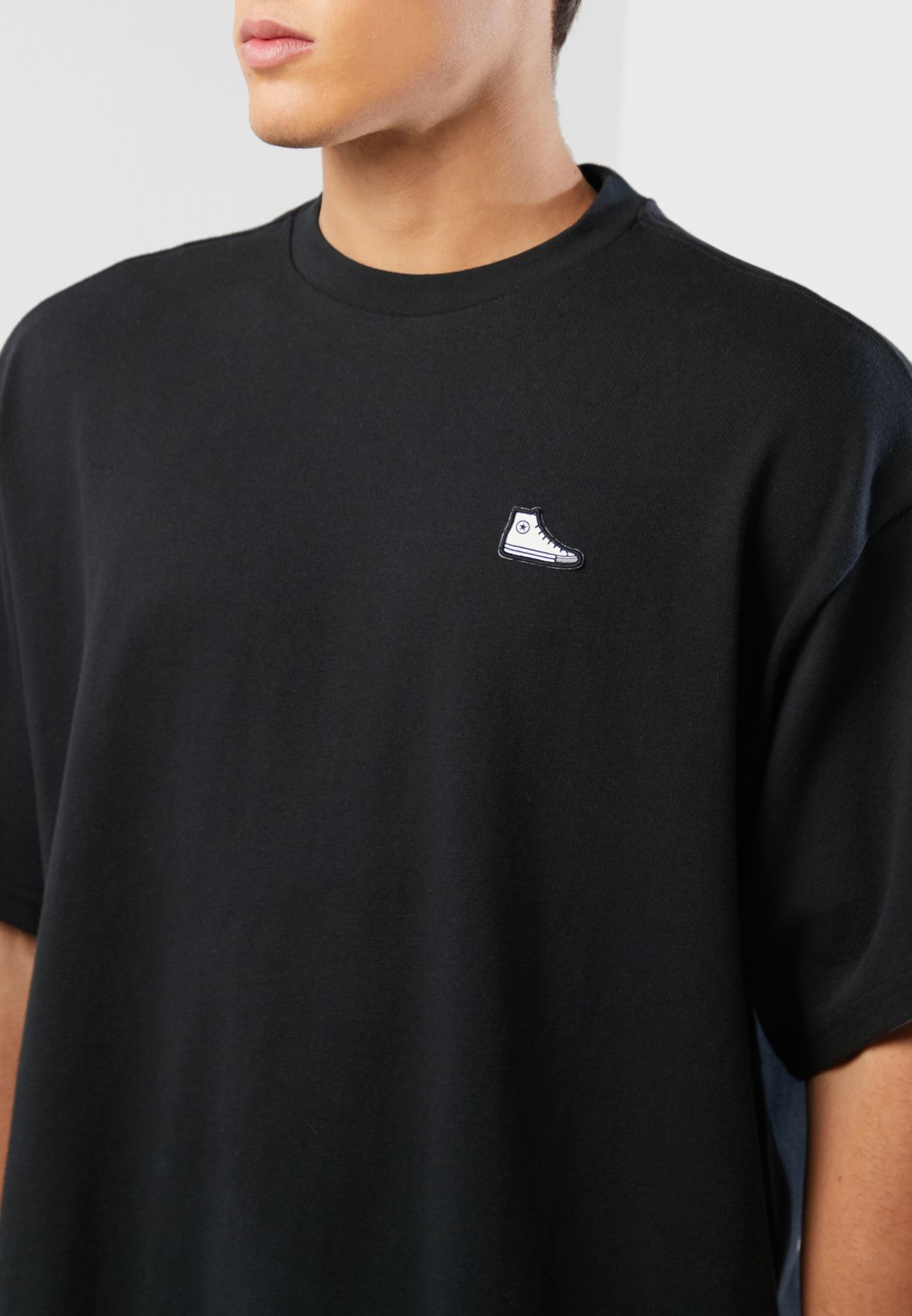 Sneaker Patch Loose T-Shirt