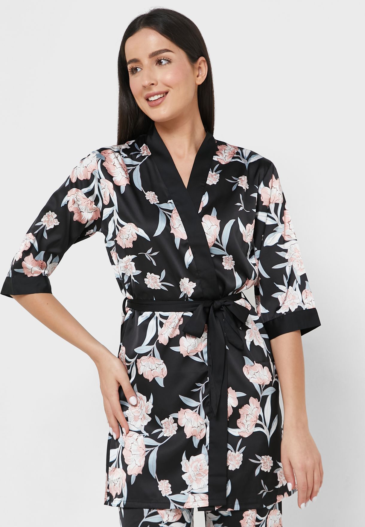 5 Piece Printed Night Set