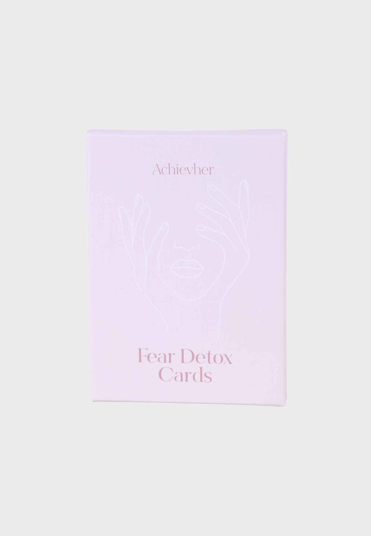 Achievher Fear Detox Cards