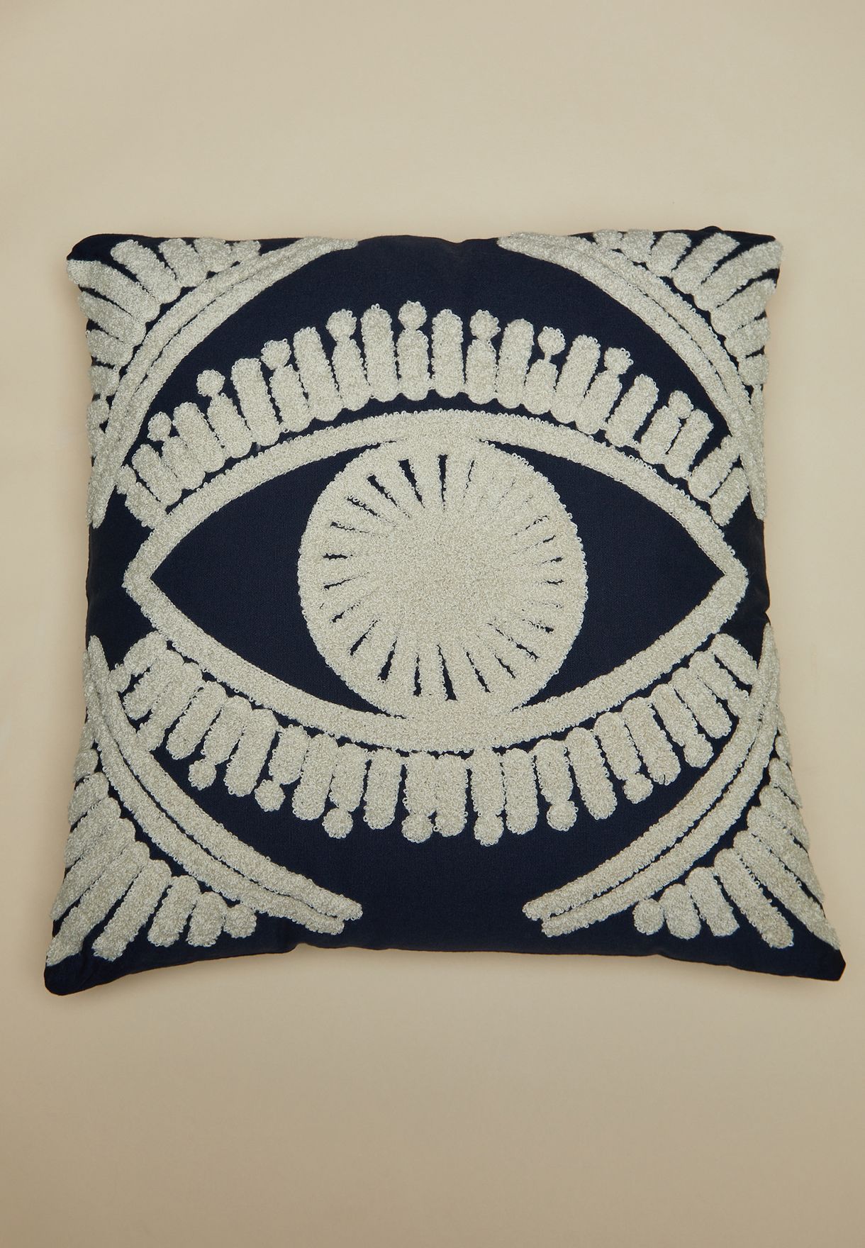 Eye Detail Cushion With Insert