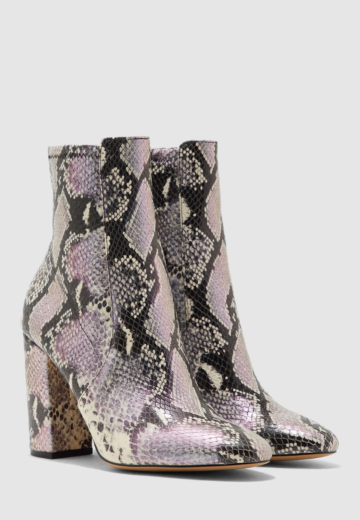 aurella snakeskin boots