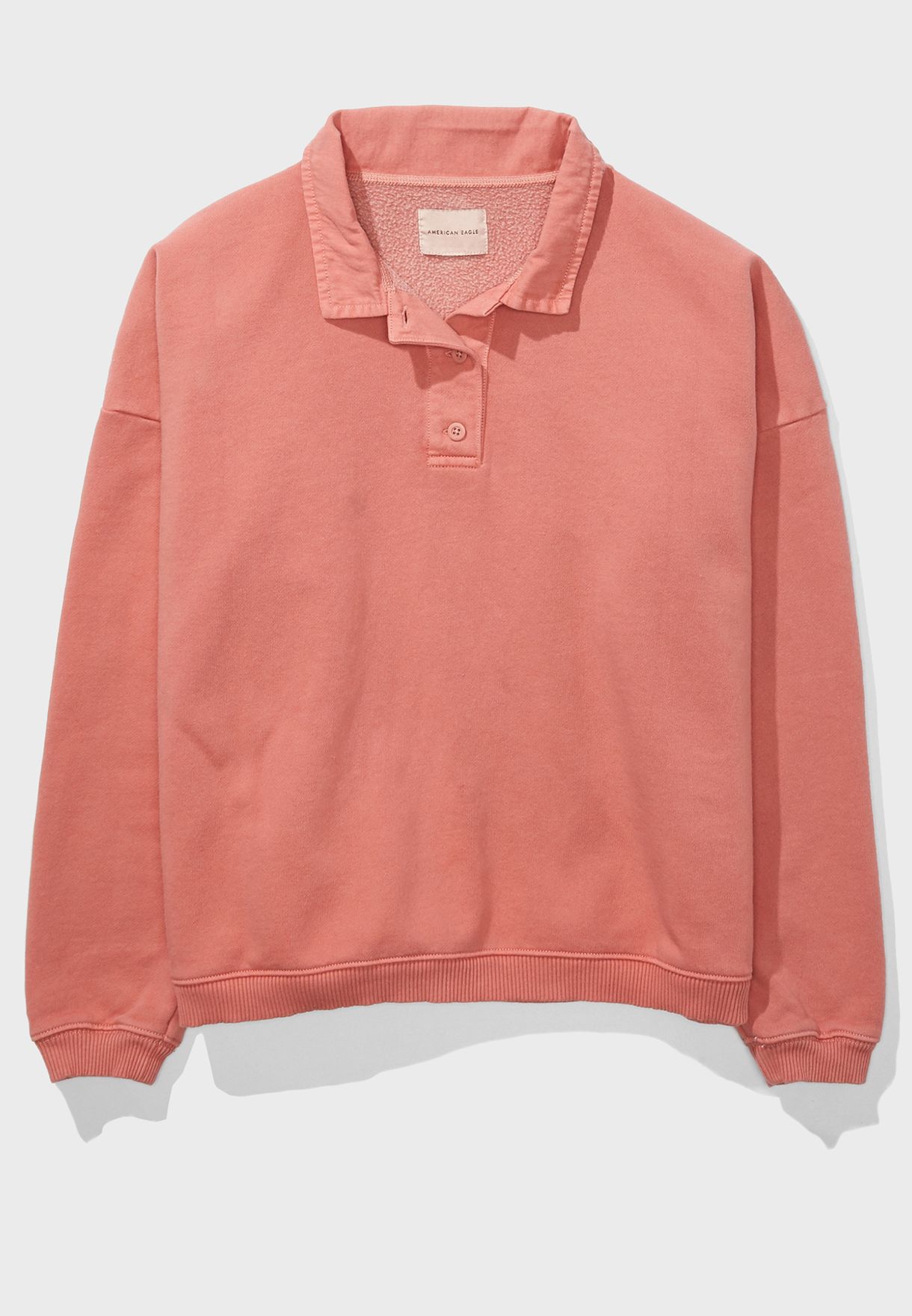 aerie polo sweatshirt