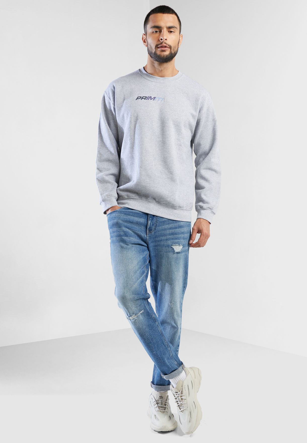 Primitive Slant Pullover