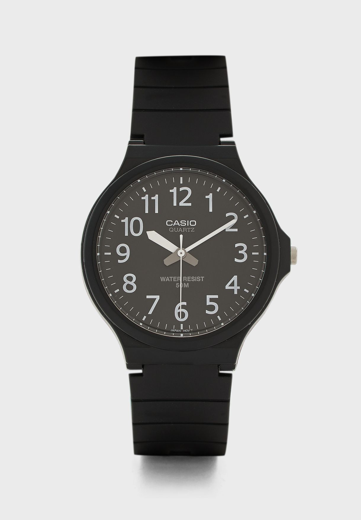 Silicone Strap Analog Watch