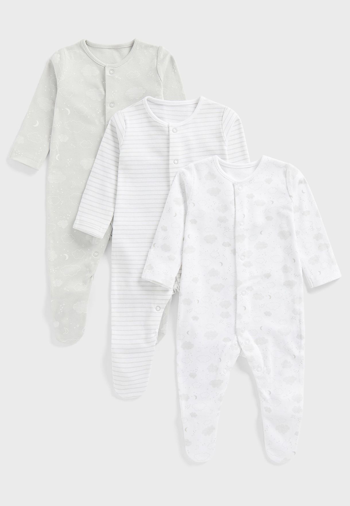 Infant 3 Pack Assorted Onesies