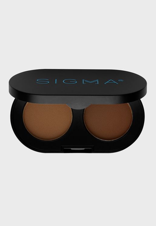 Sigma Beauty Color + Shape Brown Powder Duo in Medium Brown 