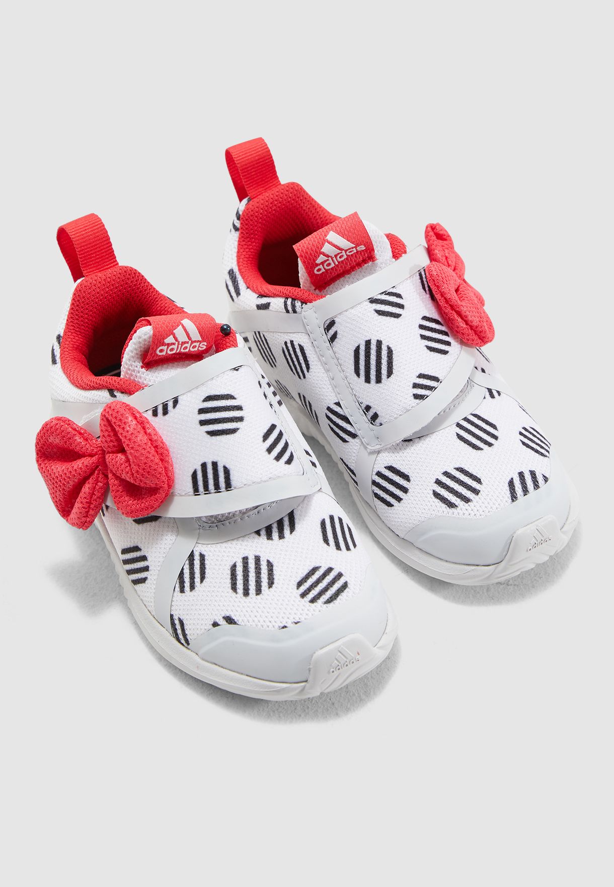 adidas white Infant FortaRun X Minnie 