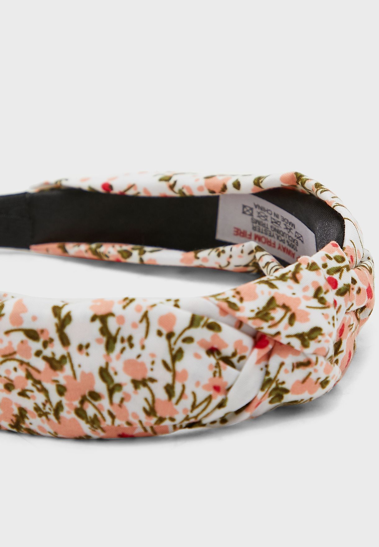 Floral Print Knot Hairband