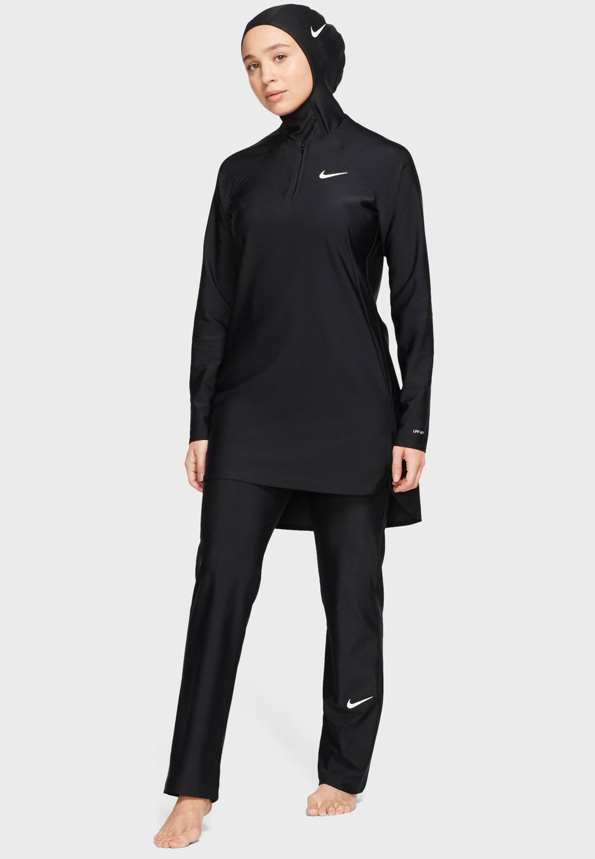 Buy Nike black Essential Swim Hijab for Women in Dubai, Abu Dhabi