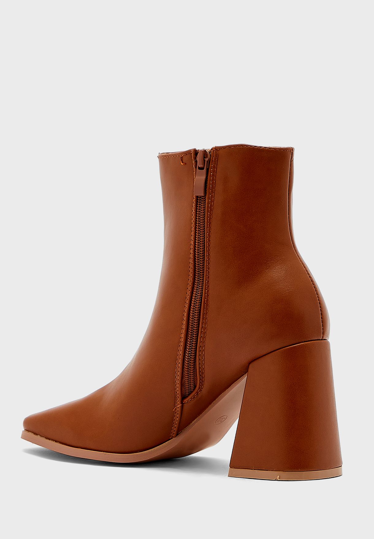 Pointed Flared Heel Boot