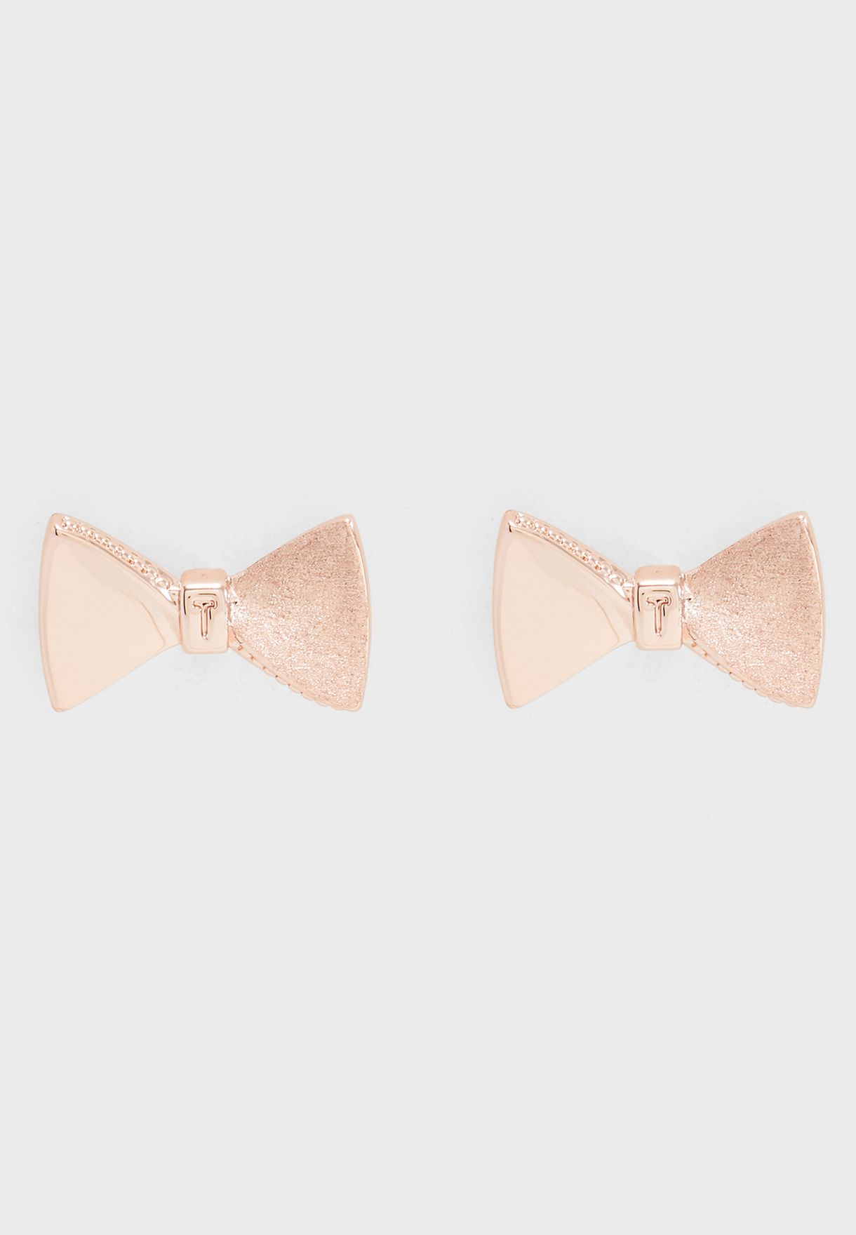 ted baker tux bow earrings