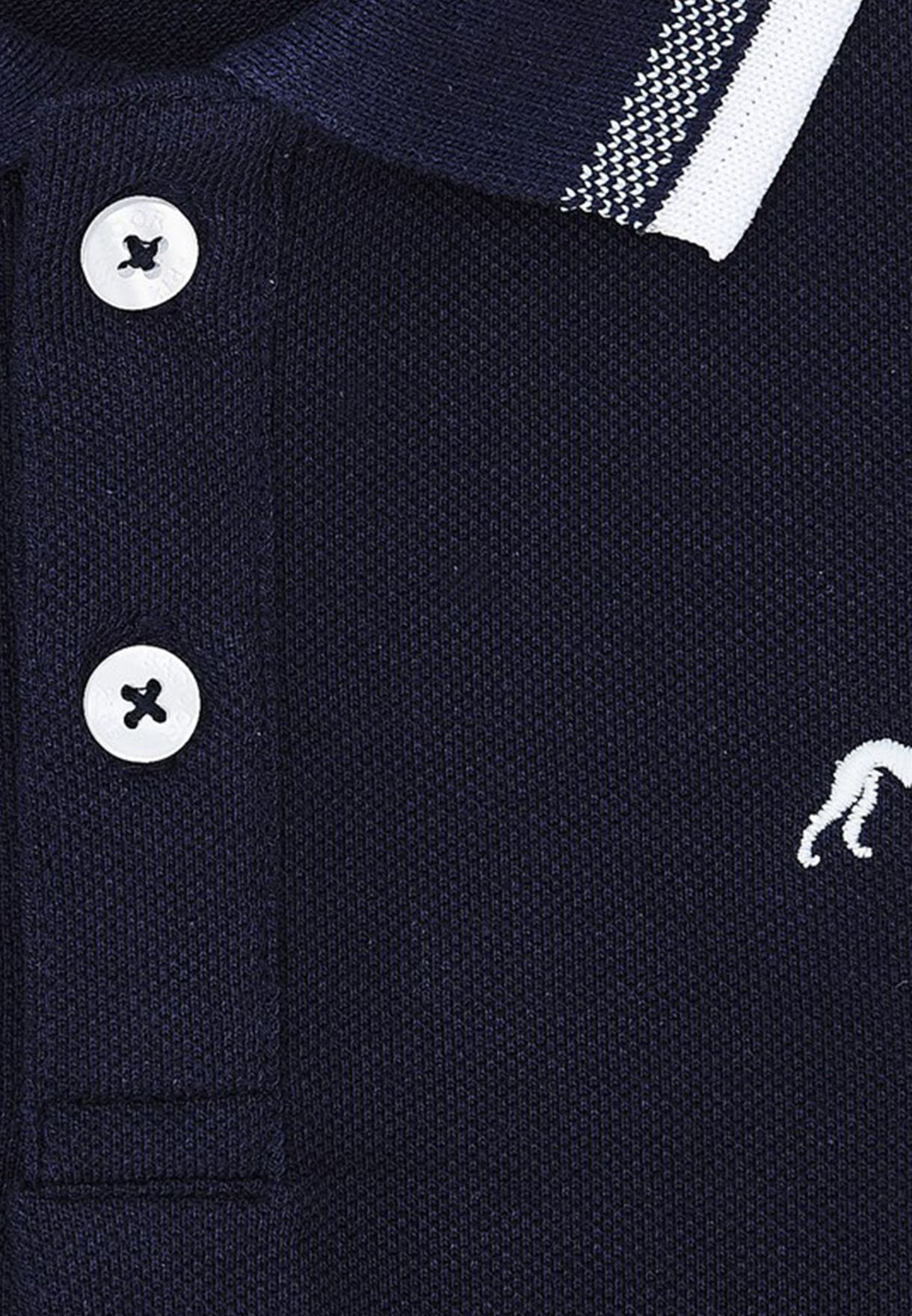 Kids Tipped Collar Polo