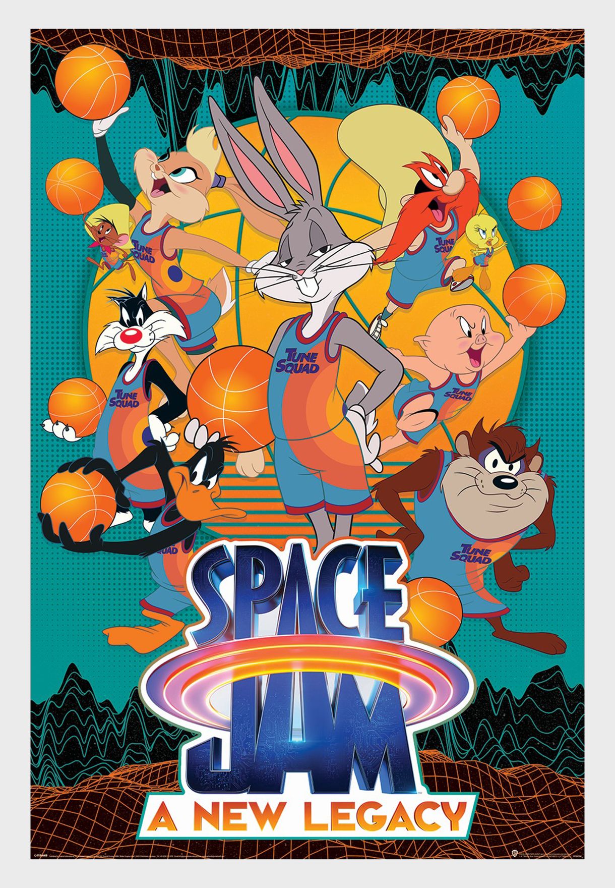 Space Jam 2 New Legacy Poster