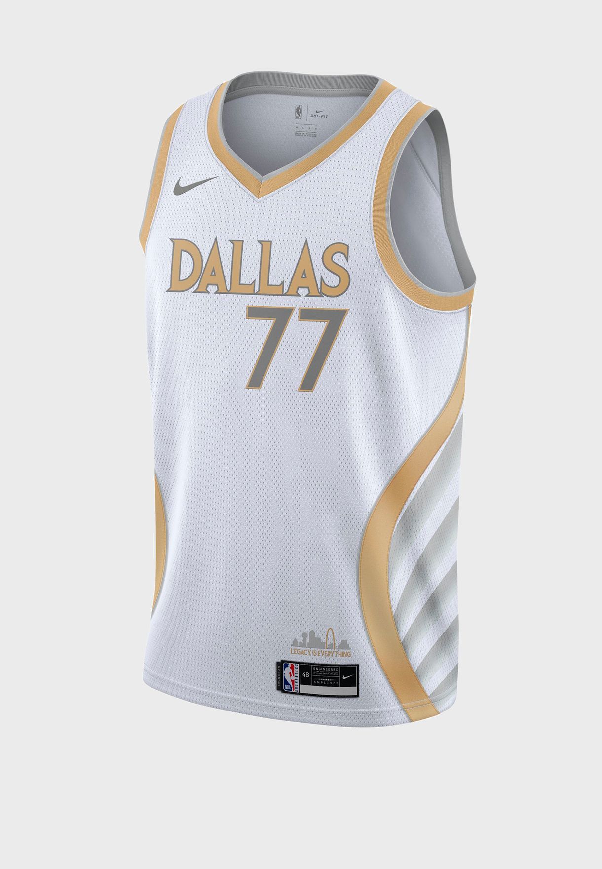 doncic white jersey