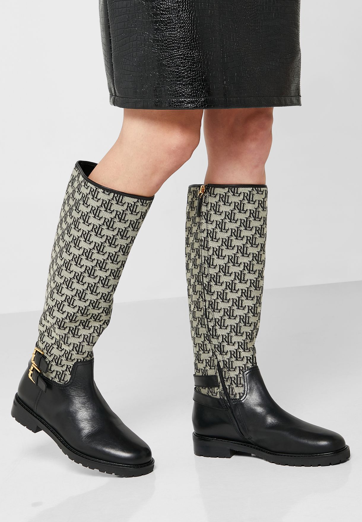 Buy Lauren Ralph Lauren prints Emelie Knee Boots for Women in MENA,  Worldwide