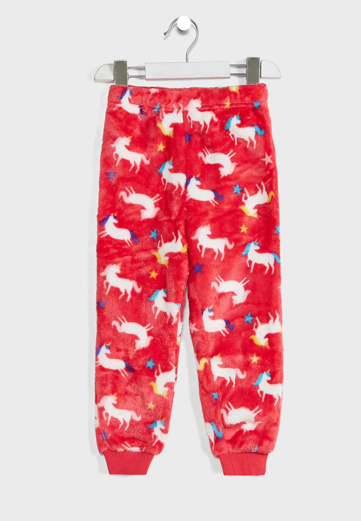 Kids 2 Pack Unicorn Cuddle Fleece Pyjama Set