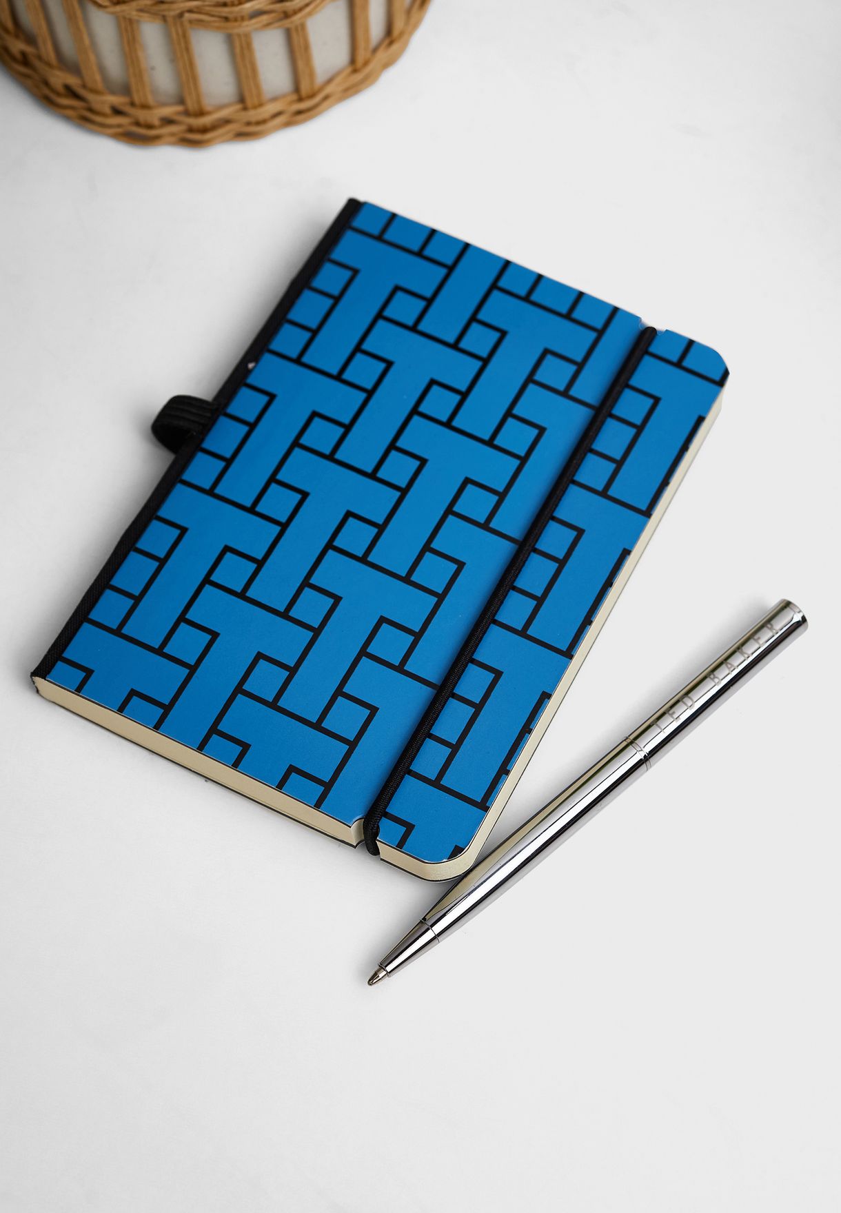 Notabel T Print Mini Notebook With Pen