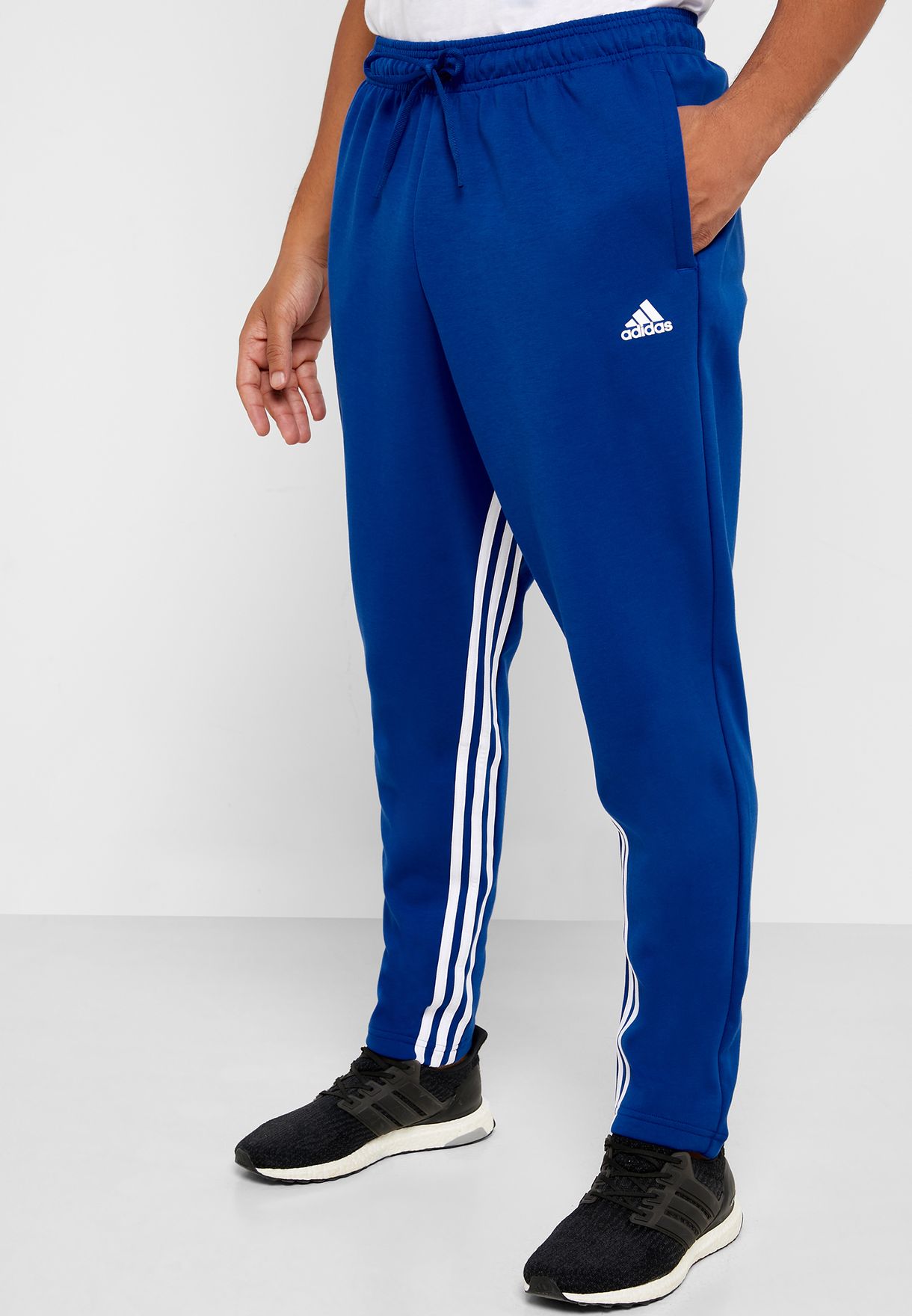 mens blue adidas sweatpants