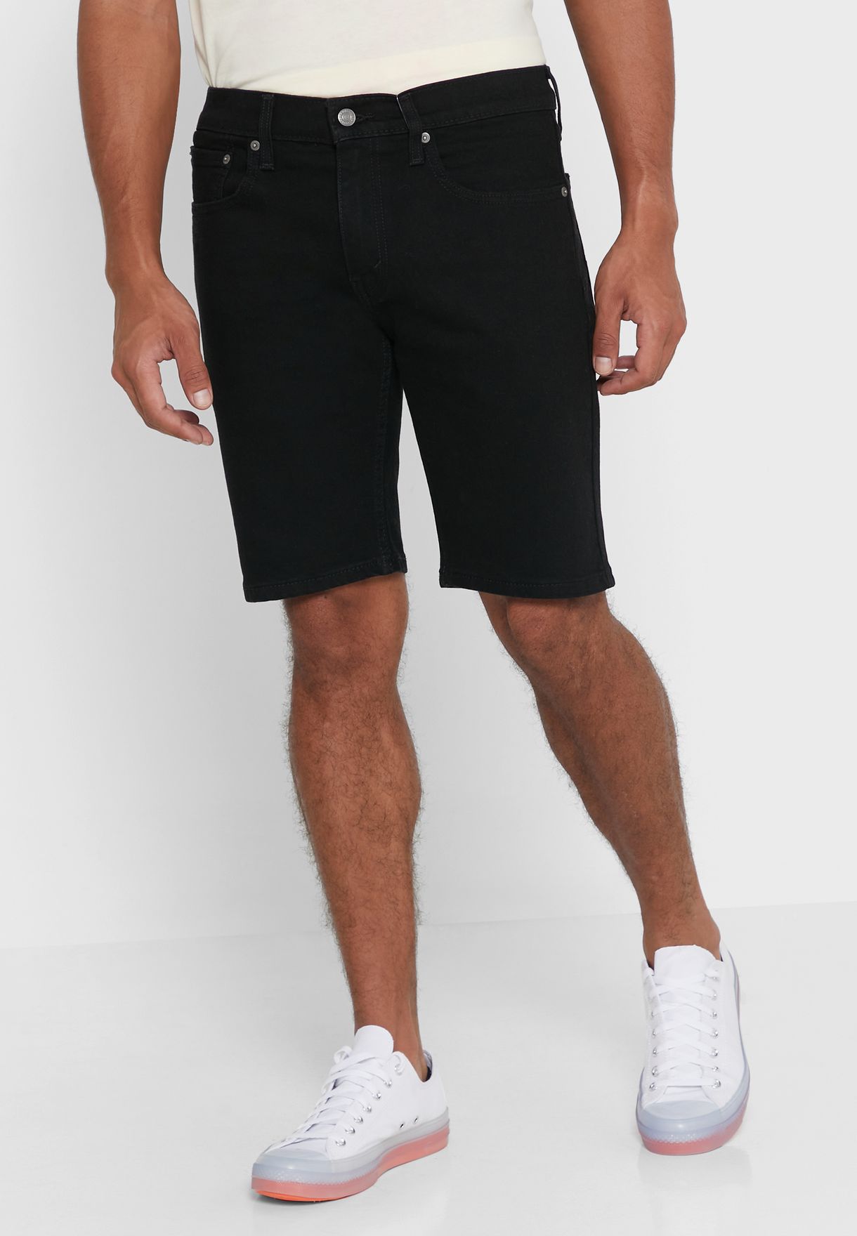 Buy Levis black Levi's® Standard Jean Shorts for Men in Riyadh, Jeddah