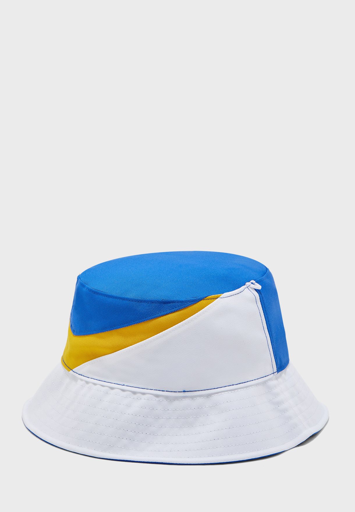 Buy Nike blue NSW Swoosh Bucket Cap for 