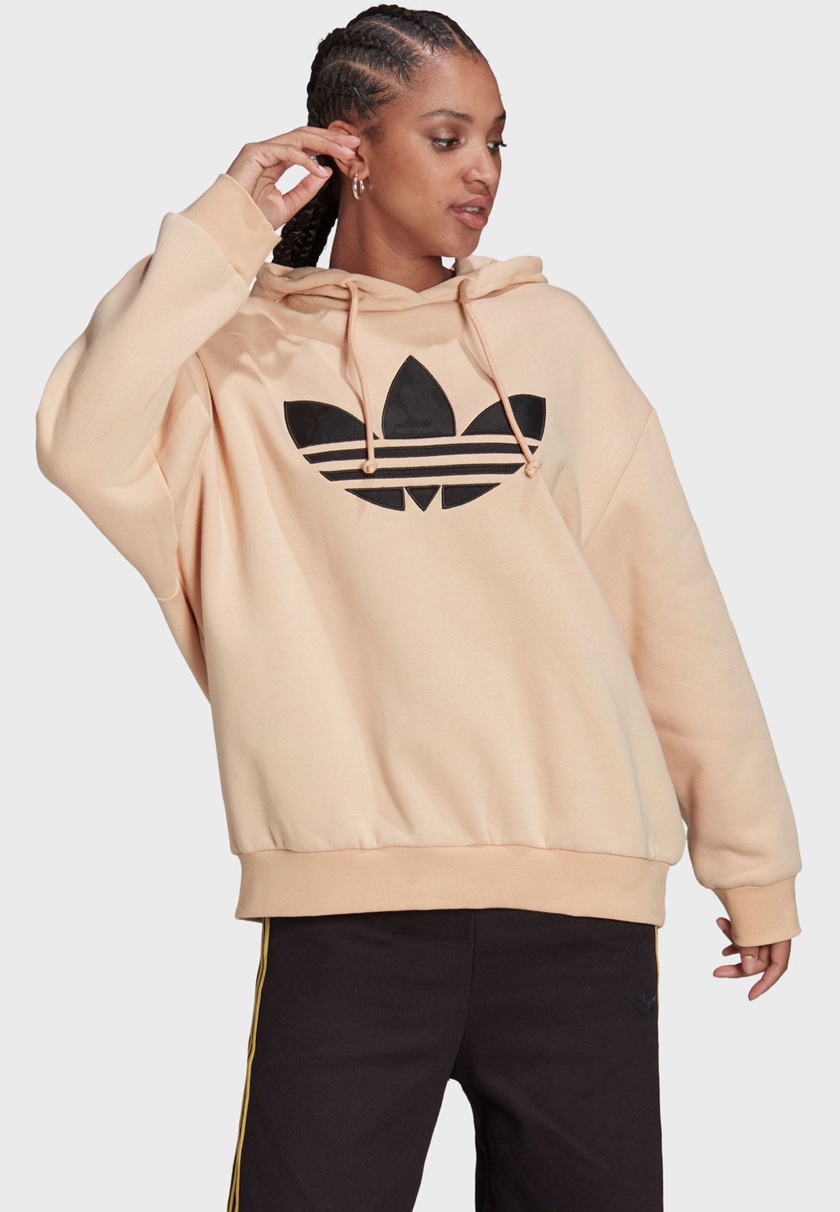 High-Shine Straight-Leg Track Sweatpants