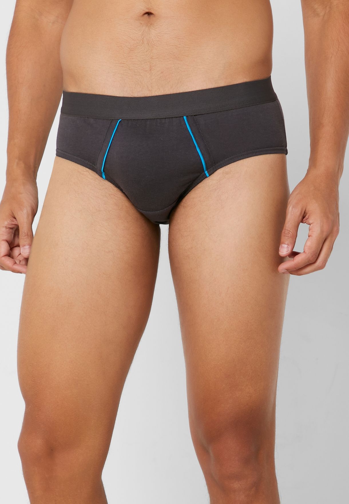 3 Pack Hunk Brief With Antibacterial Finish