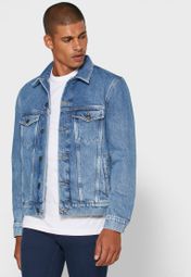 mango denim jacket man