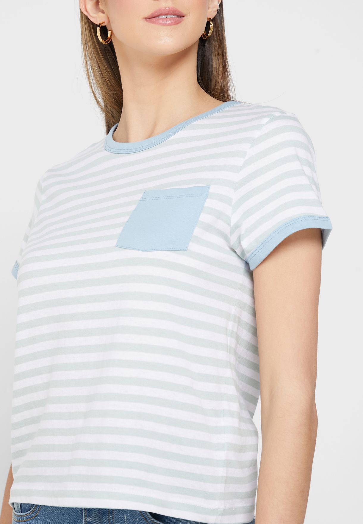 Pocket Detail T-shirt