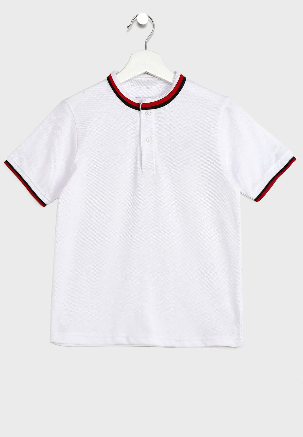 Boys Embroidered Polo