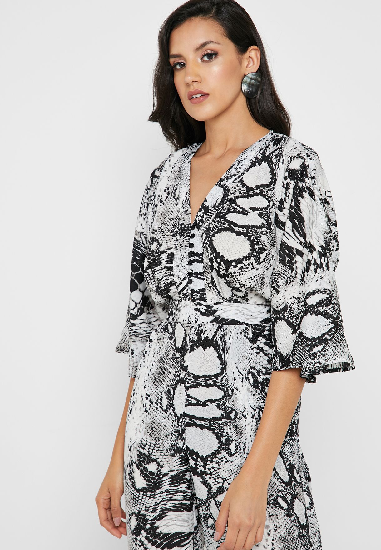 kimono sleeve jumpsuit