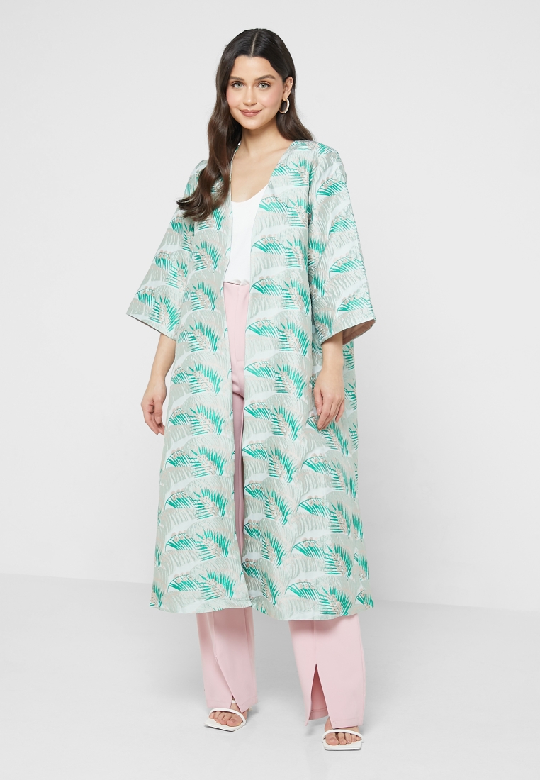Vero Moda green Knitted Kimono for Women MENA, Worldwide