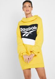 yellow reebok dress