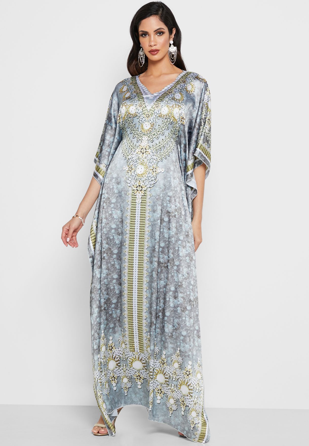 Buy Hayas Closet prints Printed Kaftan for Women in MENA, Worldwide