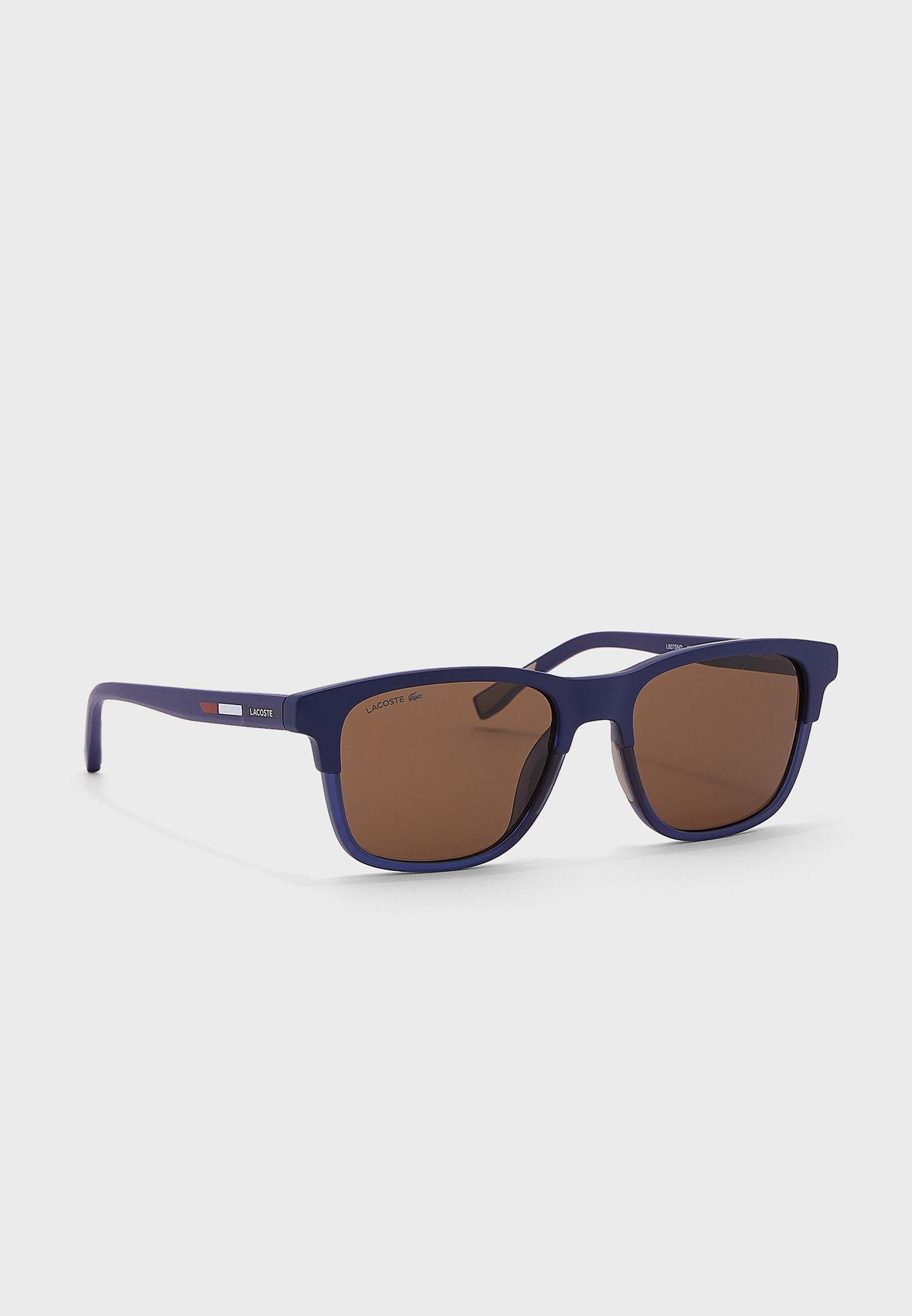 Buy Lacoste Blue Wayfarers Sunglasses For Men In Mena Worldwide 0766