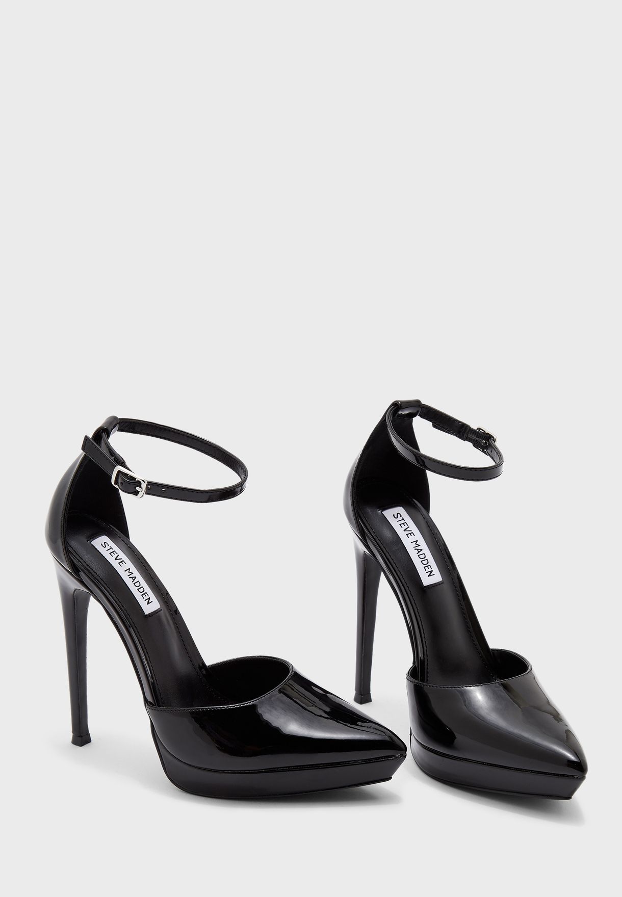 steve madden black high heels